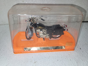 12172 GUILOY HARLEY DAVIDSON AMF BLACK MOTORCYCLE 7 INCH USED Collectible (8824-96 ts-b4)