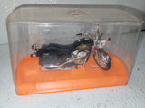 12172 GUILOY HARLEY DAVIDSON AMF BLACK MOTORCYCLE 7 INCH USED Collectible (8824-96 ts-b4)