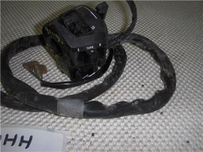 1991 CBR600 600 F2 HONDA LEFT HANDLEBAR SWITCH HI LOW SIGNAL HORN USED WHH-97 (Q3)