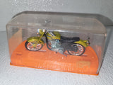 11172 GUILOY HARLEY DAVIDSON AMF GREEN MOTORCYCLE 5 INCH USED Collectible (8824-97 ts-b4)