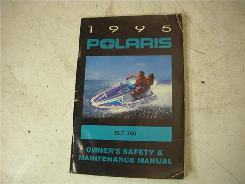 1995 Polaris SLT750 Watercraft SLT 750 Owners Manual 9912993 BOOK (blue-1)