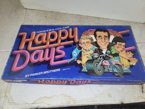 1976 HAPPY DAYS FONZIE REAL COOL BOARD GAME PARKER BROTHERS USED Collectible (9324-9 ts-b4) (Copy)