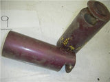 1972-73 CB350 350 Honda Pair Maroon Lower Fork Covers Used WEAR-9 V2