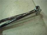 1999-2004 Yamaha XVS1100 Custom Soft Saddle Bag Protector Rails used 120418-9 (F22)