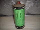 PYROIL POLARIZED CONE TOP HEAT PROOF LUBE VINTAGE EMPTY TIN QUART CAN USED COLLECTIBLE (c58-oil7A)