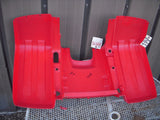 1994-96 YFM350 BIG BEAR 350 YAMAHA ATV FRONT FENDER RED USED ATV-113 (C25) NO SHIP