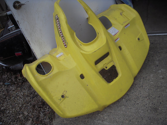 2012-18 LT-A500 KING QUAD SUZUKI ATV YELLOW FRONT FENDER USED ATV-119 (C43) NO SHIP