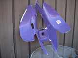 1998-03 POLARIS 500 SCRAMBLER ATV FRONT FENDER purple paint USED ATV-123 (C37) NO SHIP