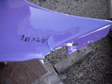 1998-03 POLARIS 500 SCRAMBLER ATV REAR FENDER purple paint USED ATV-136 (C37) NO SHIP