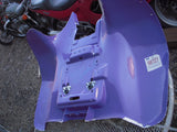 1998-03 POLARIS 500 SCRAMBLER ATV REAR FENDER purple paint USED ATV-136 (C37) NO SHIP