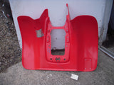 1999 TRX125 125 HONDA ATV REAR FENDER RED USED ATV-207 (C53) NO SHIP