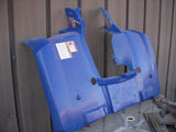 2012 SPORTSMAN 400 POLARIS ATV REAR FENDER BLUE USED ATV-304 (C25) NO SHIP