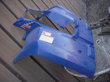 2012 SPORTSMAN 400 POLARIS ATV REAR FENDER BLUE USED ATV-304 (C25) NO SHIP