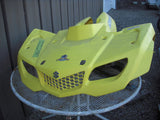 2008-11 LT-A400 KING QUAD SUZUKI ATV YELLOW FRONT FENDER USED ATV-60 (C19) NO SHIP