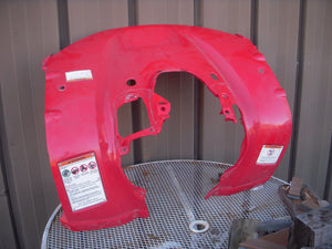 2004-05 TRX650 650 HONDA ATV FRONT (HN8) FENDER RED USED ATV-71 (C19) NO SHIP