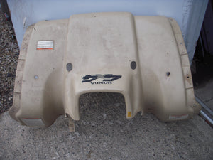 2004-07 TRX350 TRX400 HONDA ATV HM7 FRONT BEIGE FENDER USED ATV-79 (C53) NO SHIP