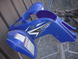 2009-12 YFM90R RAPTOR 90 YAMAHA ATV FRONT BLUE FENDER USED ATV-86 (C31) NO SHIP