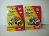 75515 BUDDY L (2) SUPER SPEED MOTORCYCLES SET NEW COLLECTIBLE Toy (J-TOP)