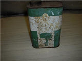 TEXACO OUTBOARD SAE 30 QUART VINTAGE EMPTY TIN CAN USED COLLECTIBLE (c58-oil7C)