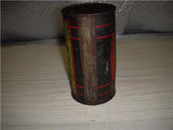 LUBAID MILWAUKEE USA ID COMPANY VINTAGE EMPTY TIN CAN USED COLLECTIBLE (c58-oil7D)
