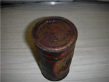 LUBAID MILWAUKEE USA ID COMPANY VINTAGE EMPTY TIN CAN USED COLLECTIBLE (c58-oil7D)