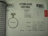 FA11 YAMAHA RD250 RD400 XS500 XS650 EBC Brake Disc Pads NEW (M44-43)