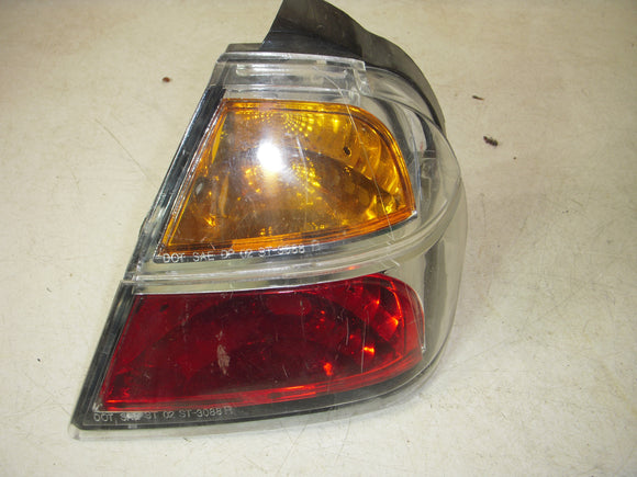 GOLDWING Honda GL1800 Right Saddle Bag Light Turn Signal COMBO CLEAR LENS used 102317-60