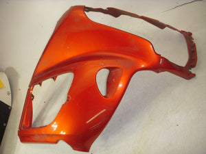 GOLDWING 2002-10 GL1800 RIGHT UPPER FAIRING COWL ORANGE USED 102317-63 (F4)