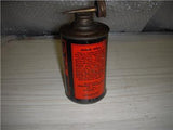GRAPHOL PENETRATING LUBRICANT VINTAGE COLLECTOR EMPTY TIN OILER CAN USED COLLECTIBLE (c58-oil7E)