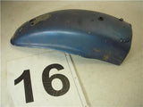 1971-72 SL350 350 HONDA REAR BLUE REPAINT FENDER Used GF-16 (S2)