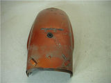 1971-72 SL350 350 HONDA REAR ORANGE FENDER Used GF-18 (S2)