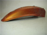 1971-72 SL350 350 HONDA REAR ORANGE FENDER Used GF-18 (S2)