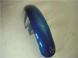 1967-72 AMF HD SPRINT 250 350 FRONT FENDER BLUE Used GF-28 (S2)