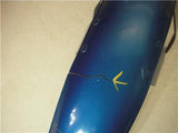 1967-72 AMF HD SPRINT 250 350 FRONT FENDER BLUE Used GF-28 (S2)