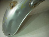 1966 CA95 BENLY 160 HONDA REAR FENDER DENTED SILVER Used GF-07 (S2)