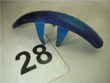 1967-72 AMF HD SPRINT 250 350 FRONT FENDER BLUE Used GF-28 (S2)