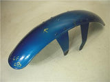 1967-72 AMF HD SPRINT 250 350 FRONT FENDER BLUE Used GF-28 (S2)