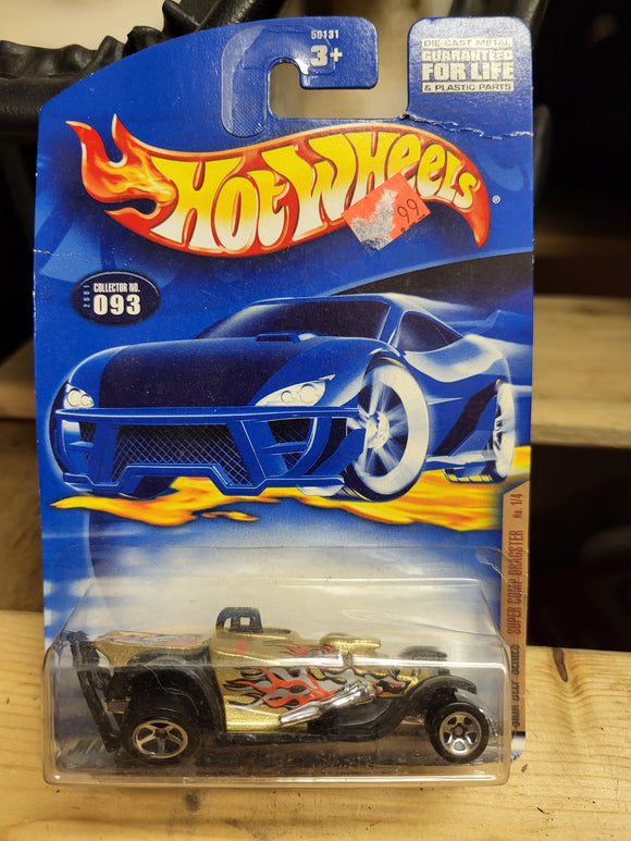 #093 SUPER COMP DRAGSTER Vintage New Hot Wheels Car COLLECTIBLE TOY (M15)