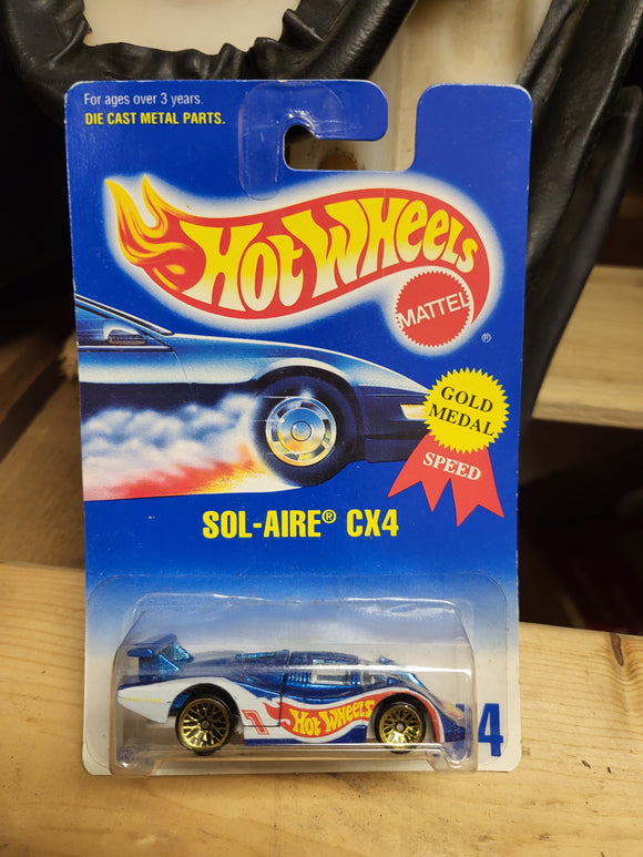 #254 SOL-AIRE CX4 Vintage New Hot Wheels Car COLLECTIBLE TOY (M15)