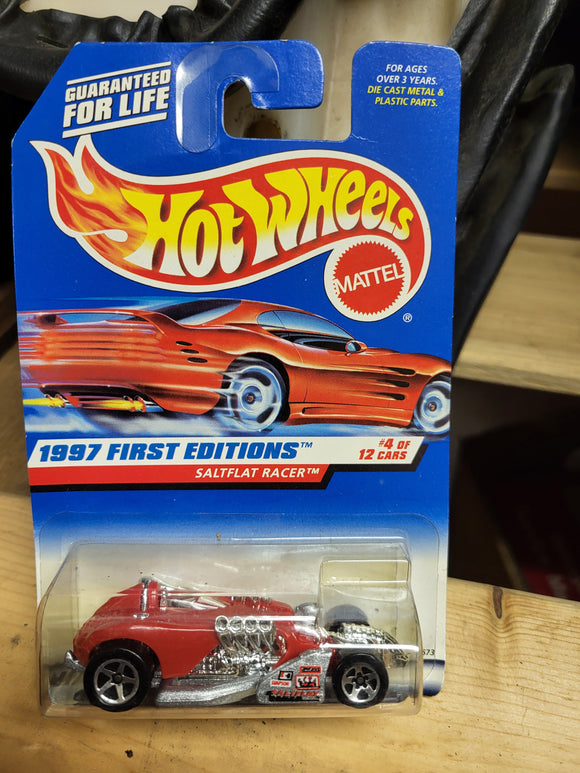 #520 SALT FLAT RACER Vintage New Hot Wheels Car COLLECTIBLE TOY (M15)