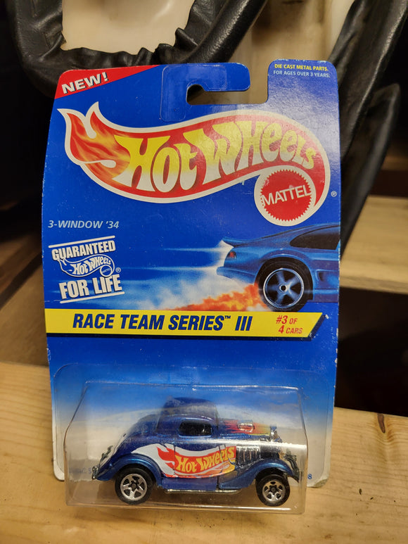 #535 RACE TEAM SERIES III Vintage New Hot Wheels Car COLLECTIBLE TOY (M15)