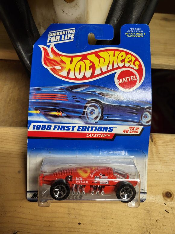 #647 LAKESTER Vintage New Hot Wheels Car COLLECTIBLE TOY (M15)