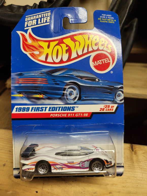 #676 PORSCHE 911 Vintage New Hot Wheels Car COLLECTIBLE TOY (M15)