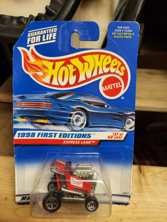 #678 EXPRESS LANE Vintage New Hot Wheels Car COLLECTIBLE TOY (M15)