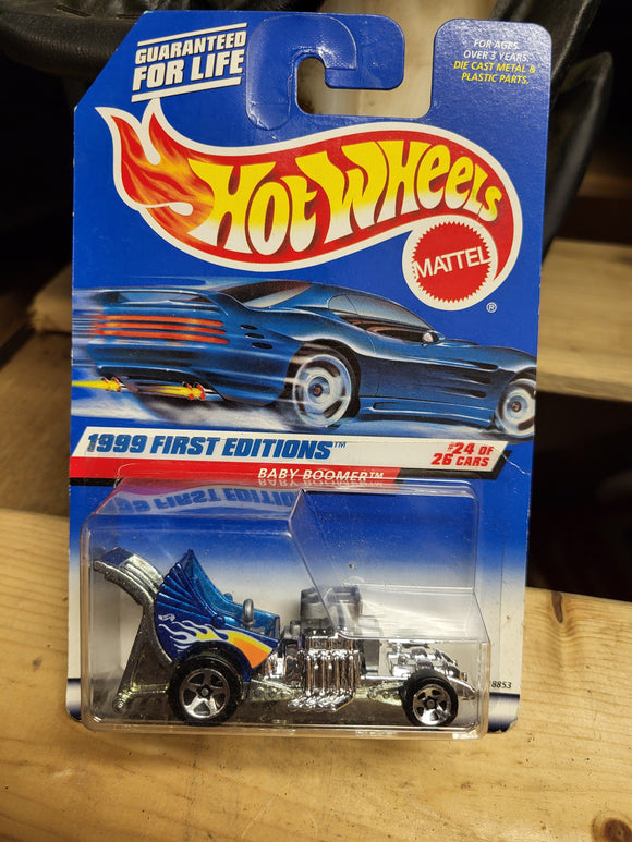 #680 BABY BOOMER Vintage New Hot Wheels Car COLLECTIBLE TOY (M15)