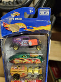 #54447 Vintage New Hot Wheels GIFT SET 5 PACK Car COLLECTIBLE TOY (M15)