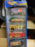 #54447 Vintage New Hot Wheels GIFT SET 5 PACK Car COLLECTIBLE TOY (M15)