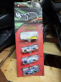 Vintage New Hot Wheels 2001 TARGET HOLIDAY 4 PACK Car COLLECTIBLE TOY (M15)