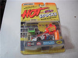 NS200/34200 MATCHBOX HOT STOCKS PIT STOP SET SET NEW COLLECTIBLE Toy (J-TOP)