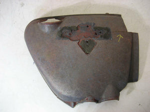 1971-76 CB750 HONDA RIGHT Side Cover USED SC-272 (L-TOP)